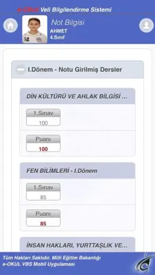 MEB E-OKUL VBS android App screenshot 5